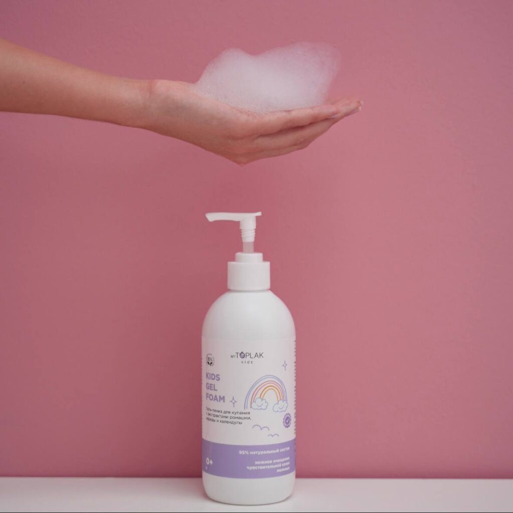 Детская гель-пенка для купания