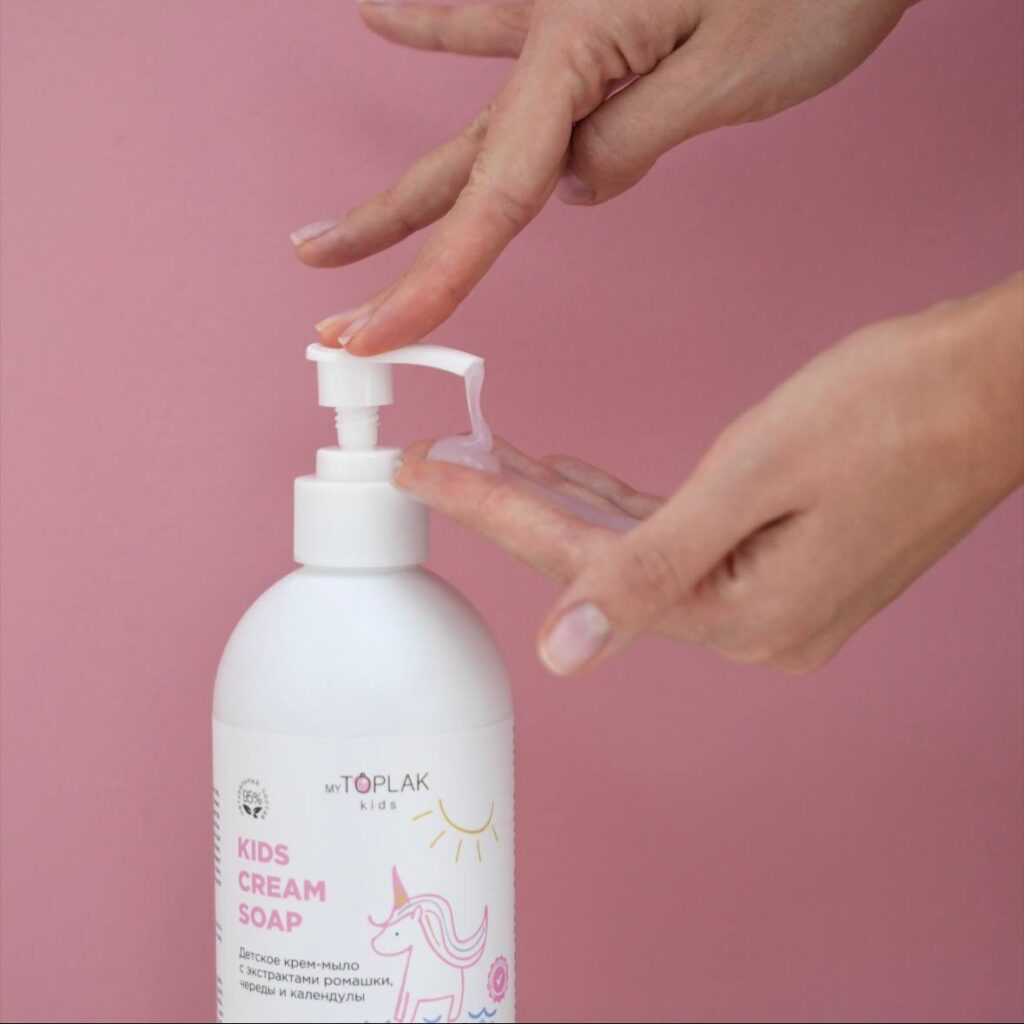 Детское крем-мыло